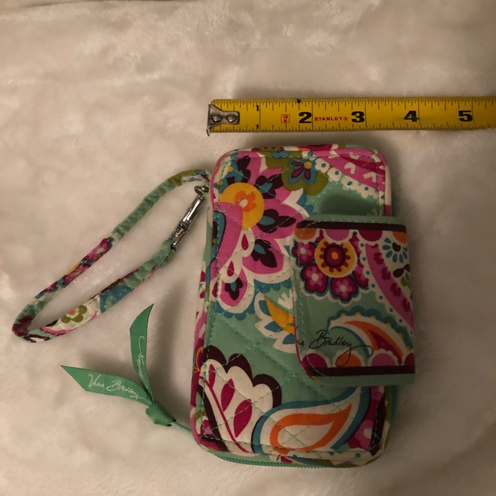 vera bradley phone case/wristlet